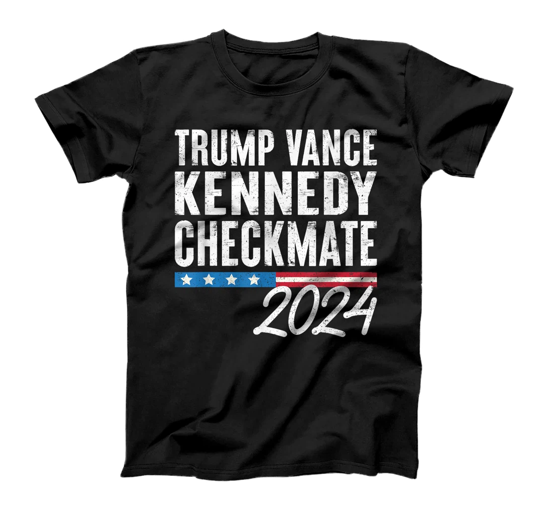 Trump Vance 2024 Election Trump Vance Kennedy Checkmate 2024 T-Shirt