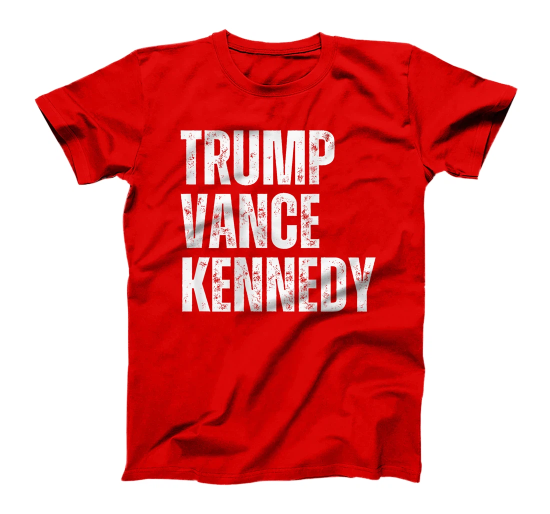 Kennedy Trump Presidential Campaign American Flag USA 2024 T-Shirt