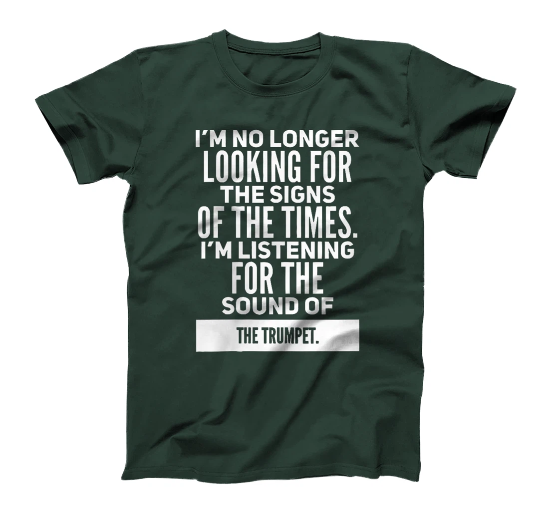 Womens Sound Of The Trumpet Harpazo Rapture 1 Thessalonians 4 16 18 T-Shirt