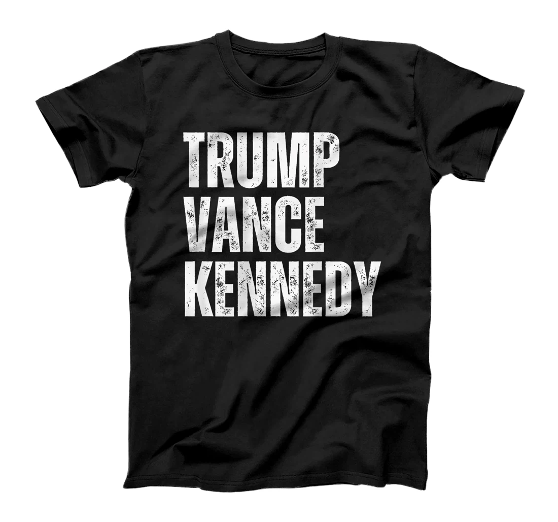 Kennedy Trump Presidential Campaign American Flag USA 2024 T-Shirt