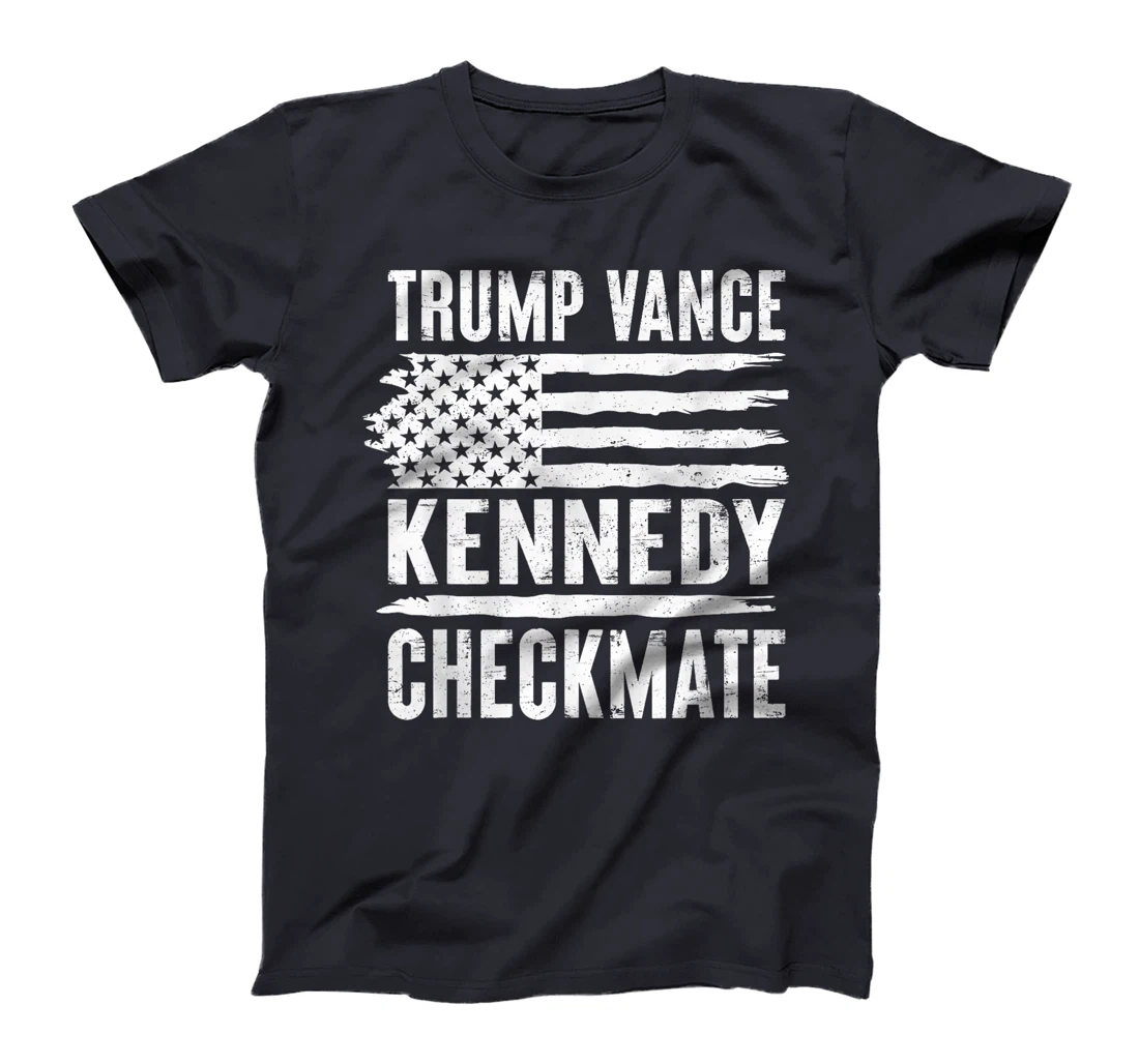 Trump Vance 2024 Election Trump Vance Kennedy Checkmate 2024 T-Shirt