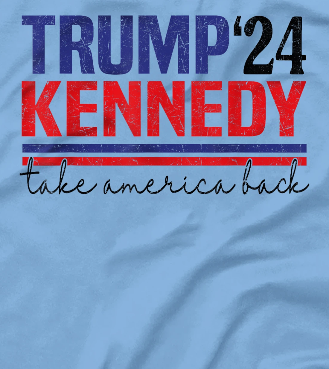 Retro Trump Kennedy Take America Back Again T-Shirt
