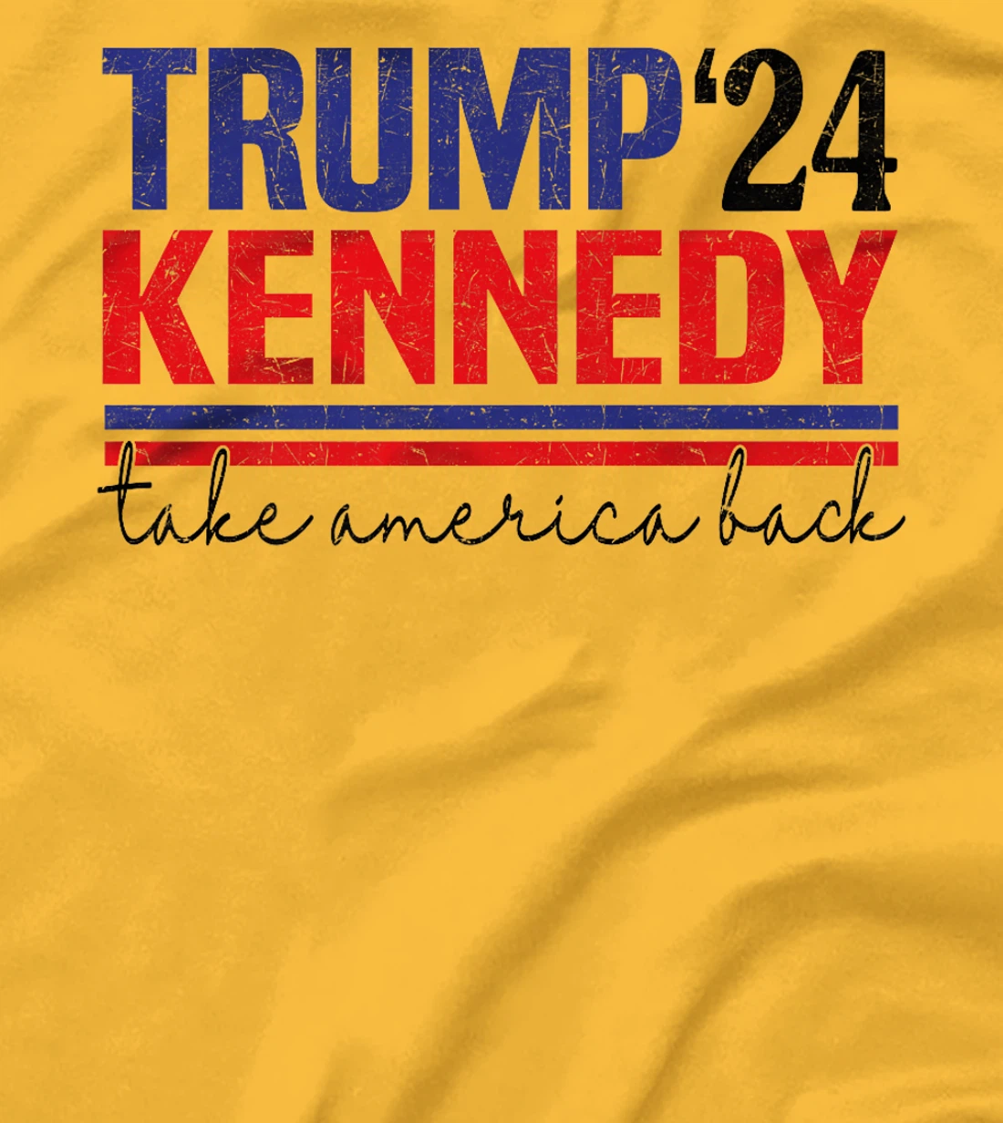 Retro Trump Kennedy Take America Back Again Premium T-Shirt