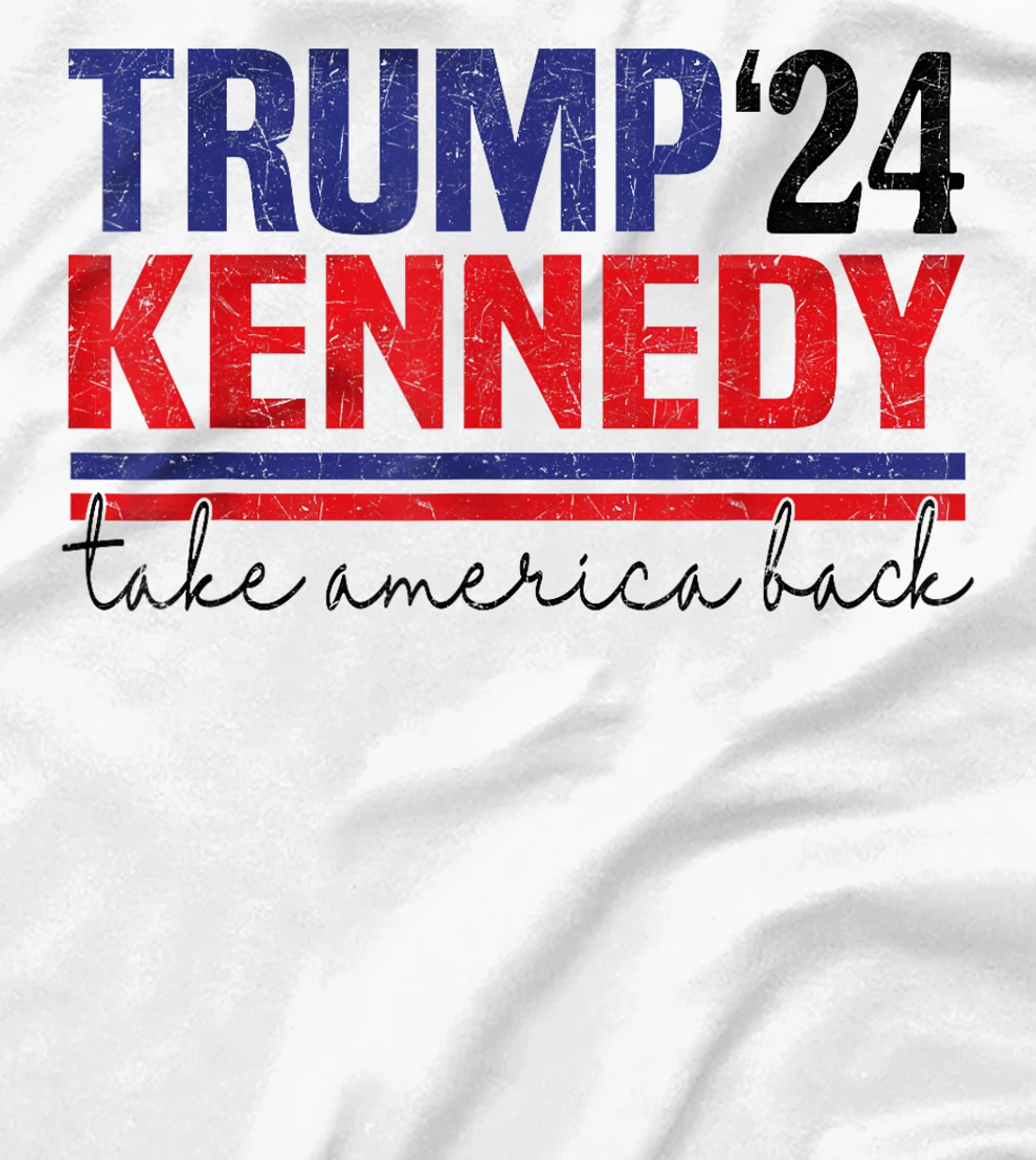 Retro Trump Kennedy Take America Back Again T-Shirt