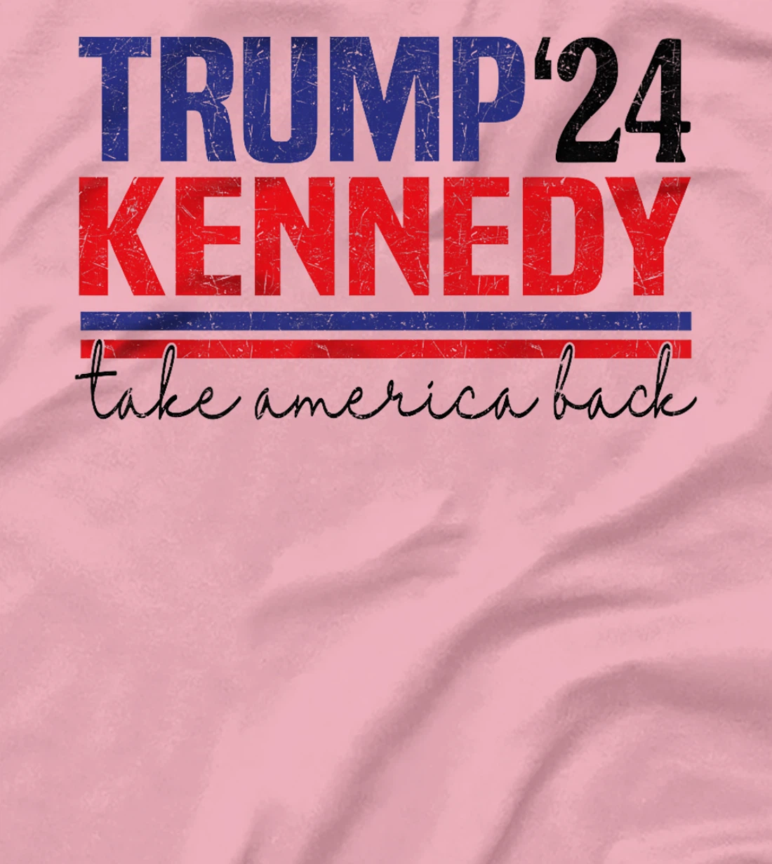 Retro Trump Kennedy Take America Back Again Premium T-Shirt