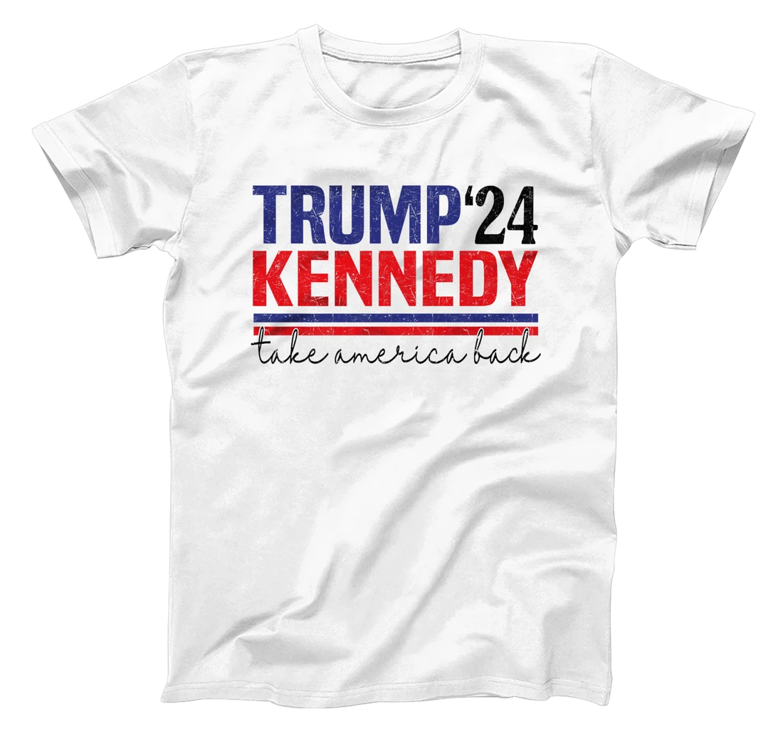 Retro Trump Kennedy Take America Back Again Premium T-Shirt