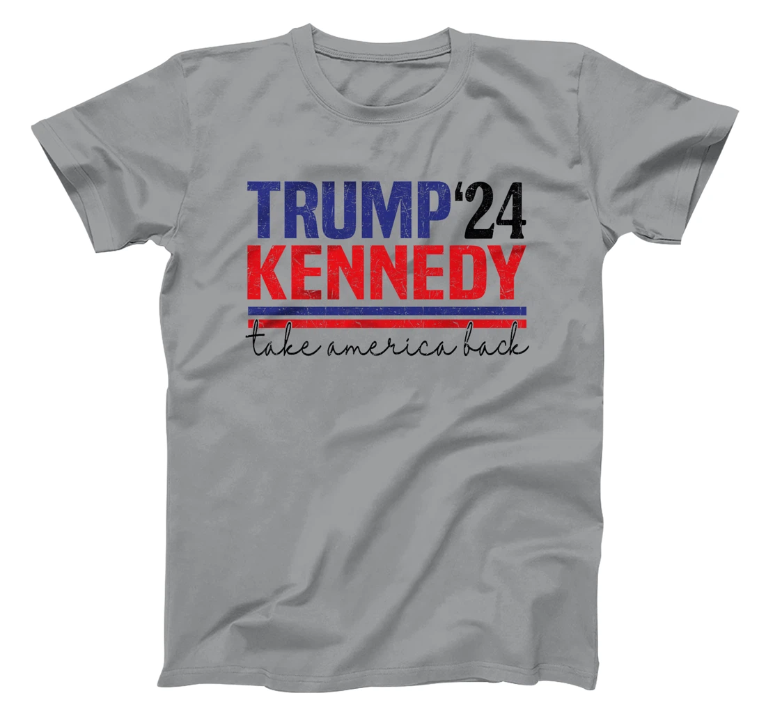Retro Trump Kennedy Take America Back Again Premium T-Shirt