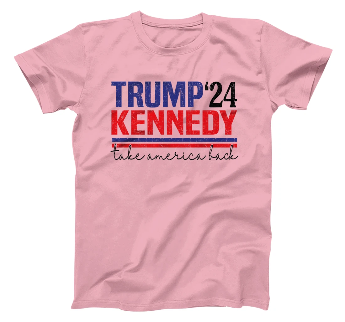 Retro Trump Kennedy Take America Back Again Premium T-Shirt