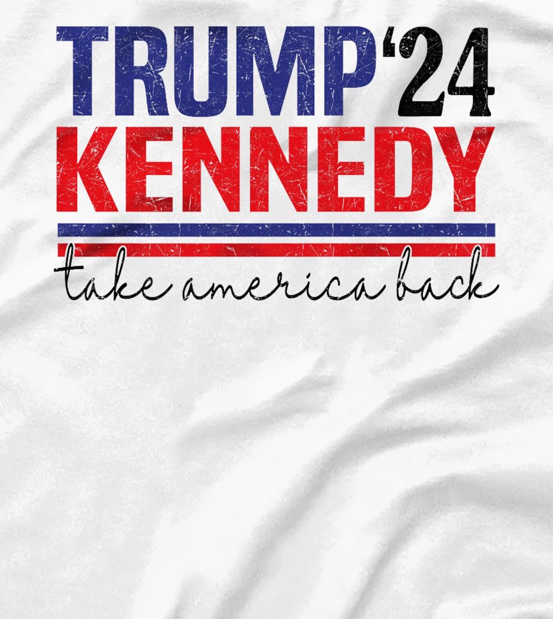 Retro Trump Kennedy Take America Back Again Premium T-Shirt