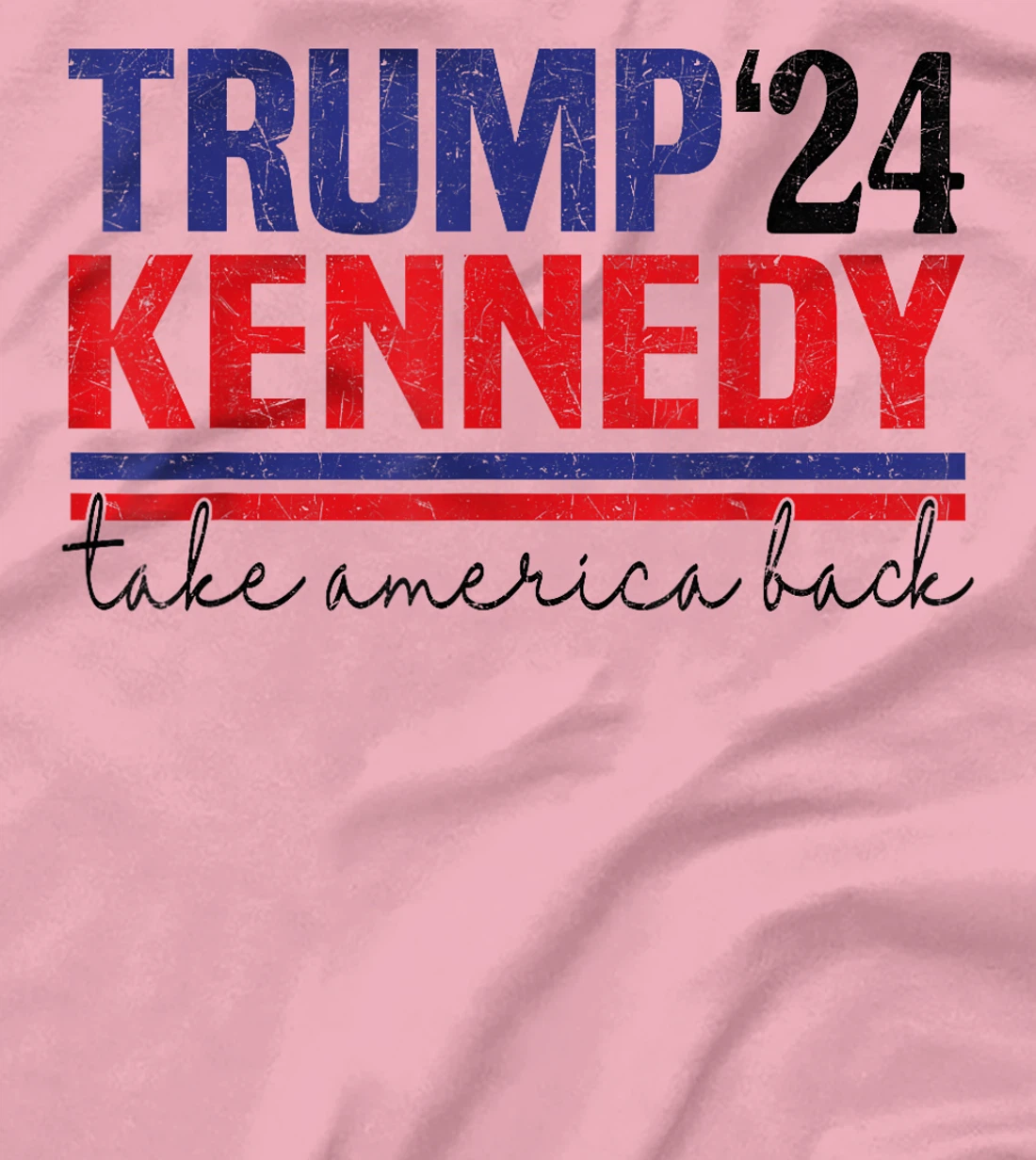 Retro Trump Kennedy Take America Back Again T-Shirt