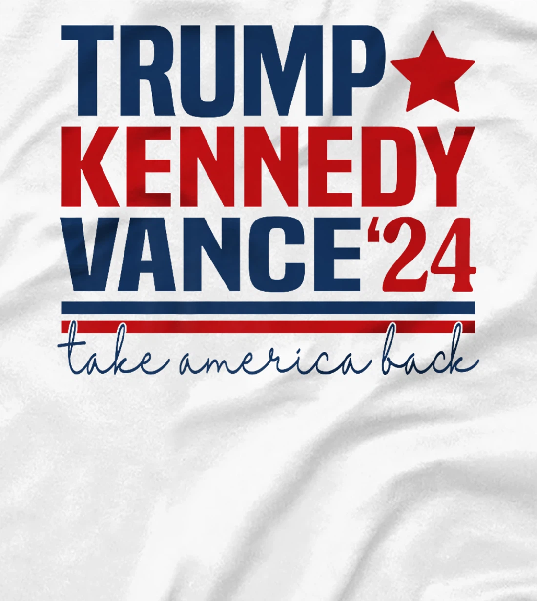 Trump Vance Kennedy Take America Back Again Premium T-Shirt