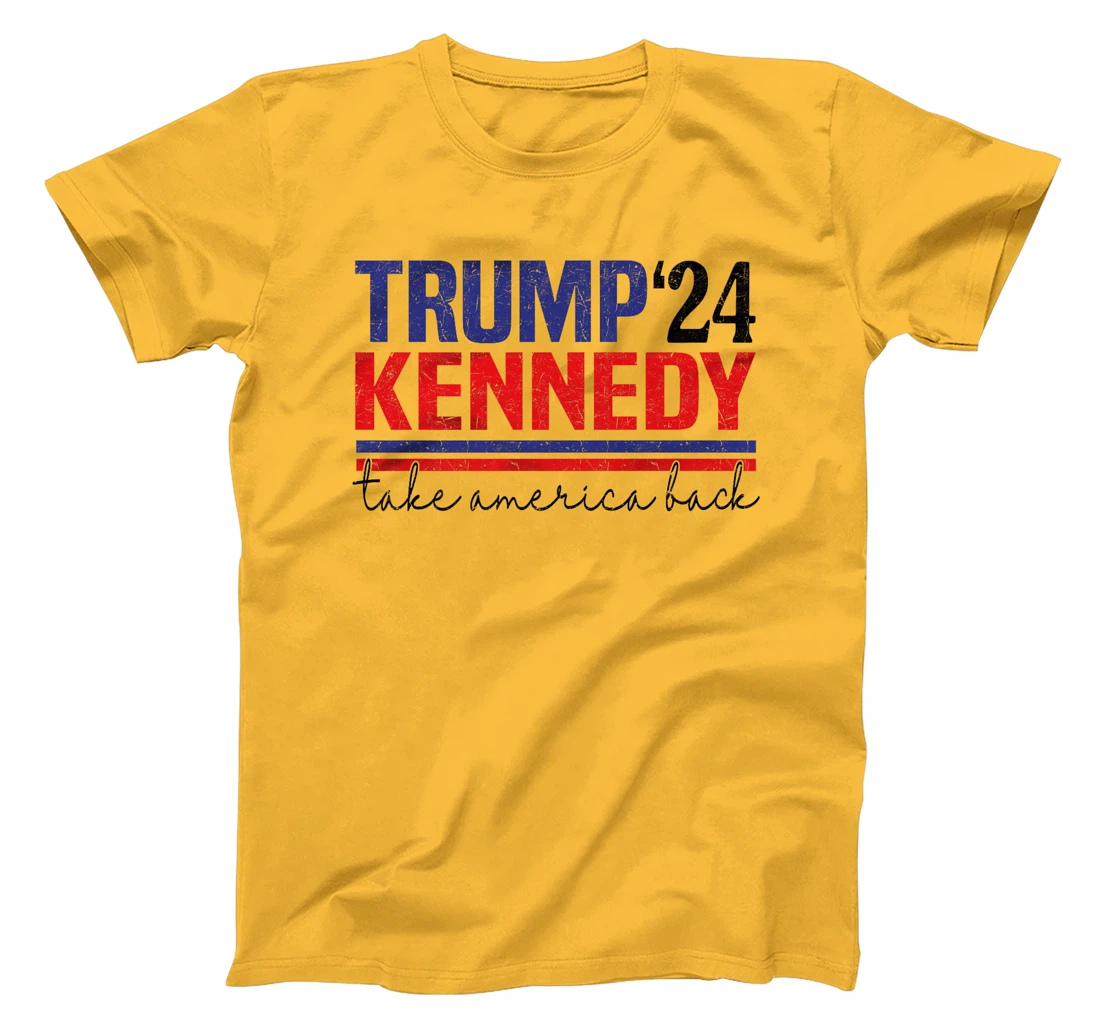Retro Trump Kennedy Take America Back Again Premium T-Shirt