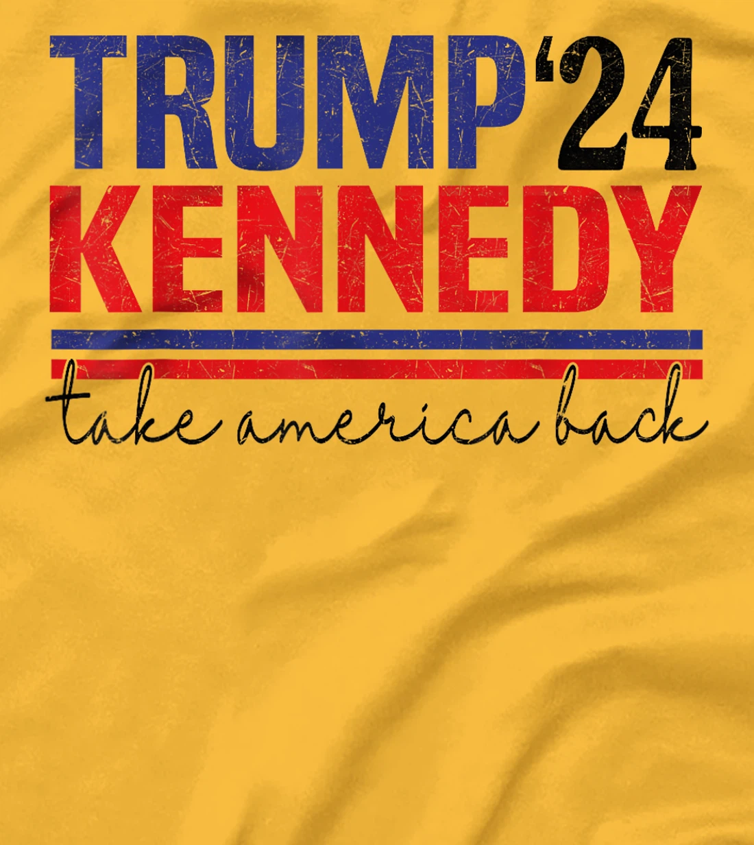Retro Trump Kennedy Take America Back Again T-Shirt