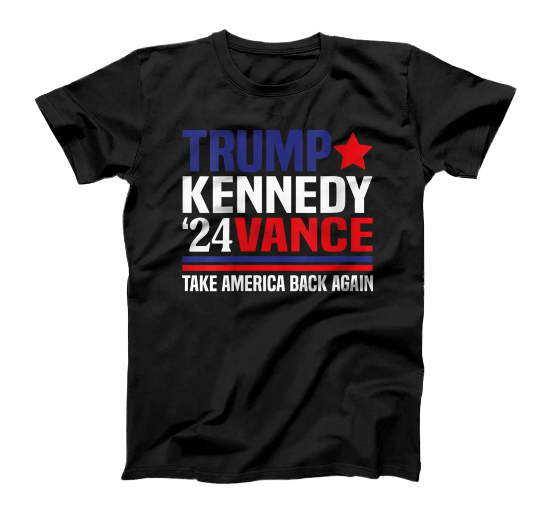 Womens Trump Vance Kennedy Take America Back Again T-Shirt