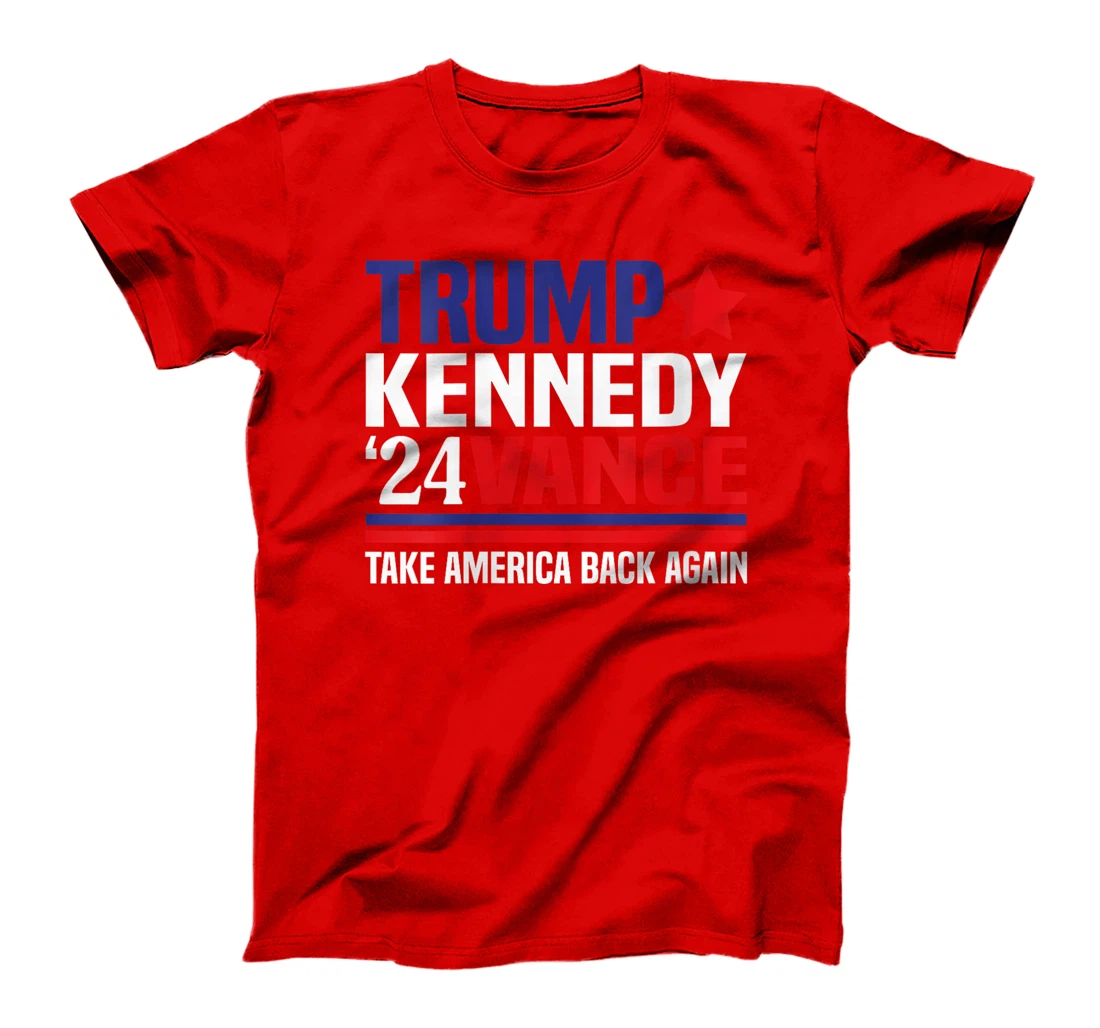 Womens Trump Vance Kennedy Take America Back Again T-Shirt