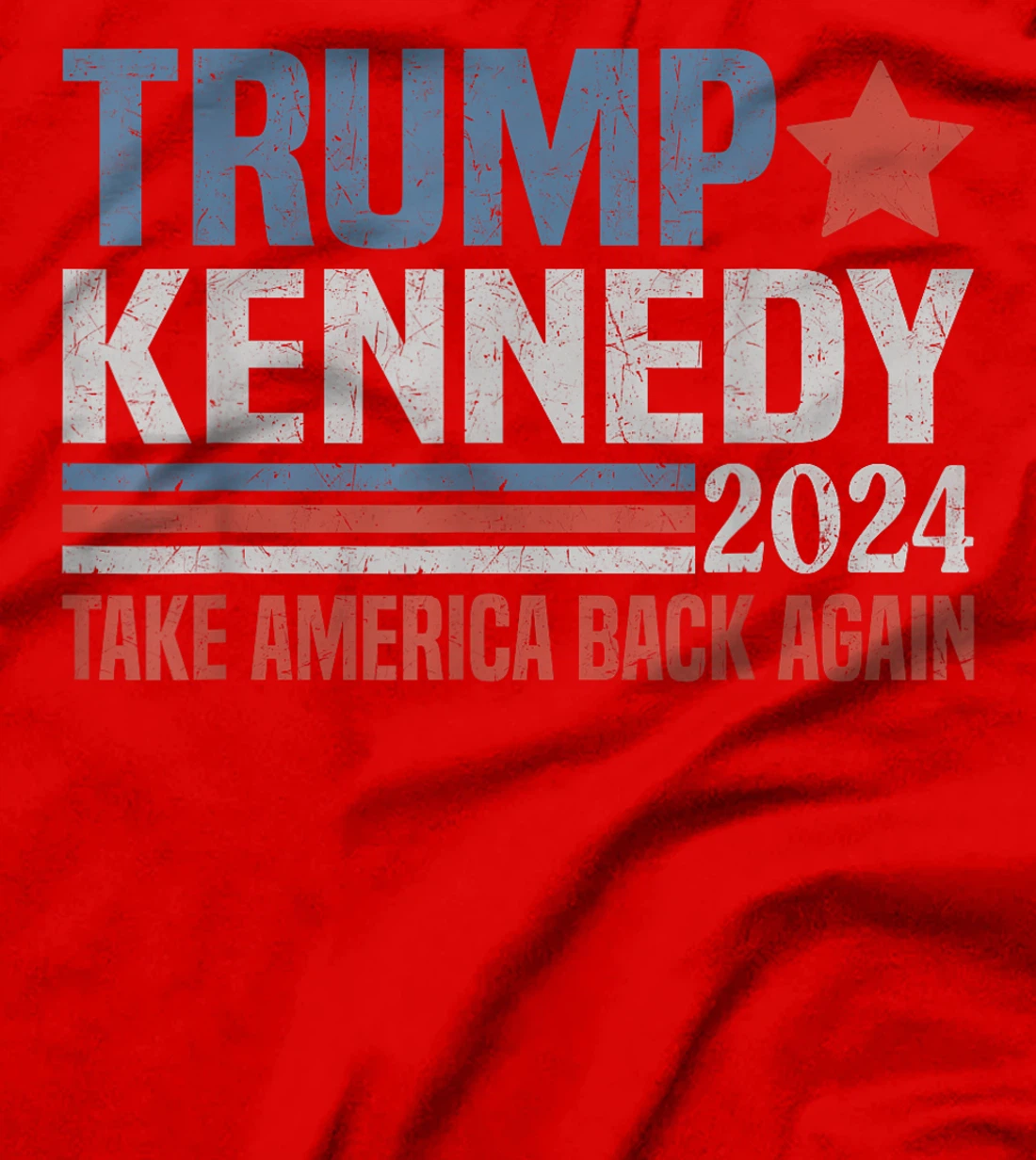Trump Kennedy Take America Back Again Reto T-Shirt