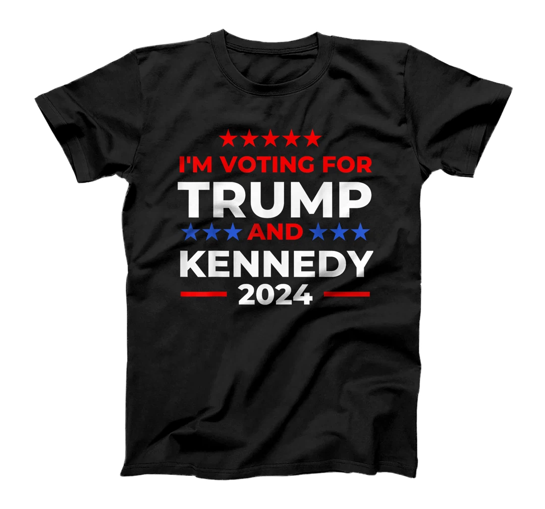 I'm voting for Trump and Kennedy President 2024 Election Fun T-Shirt