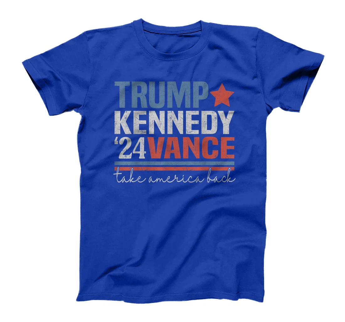 Trump Vance Kennedy Take America Back Again Retro T-Shirt
