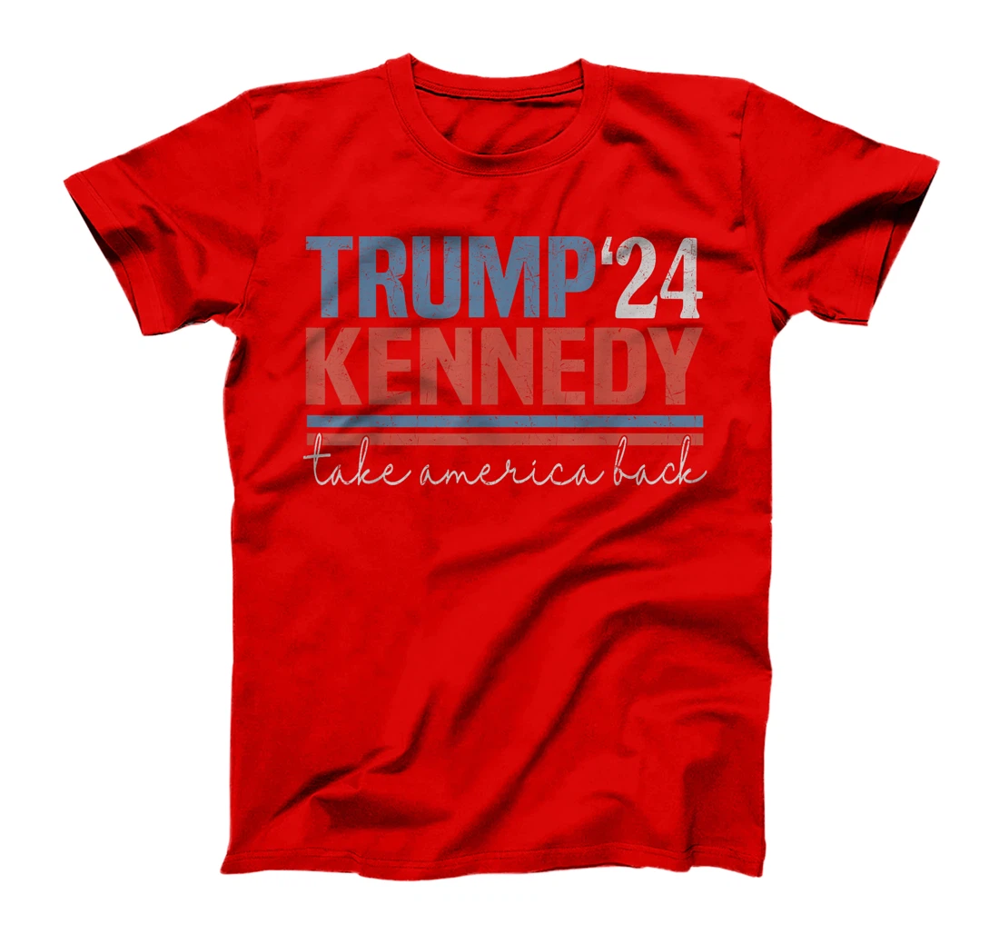 Trump Kennedy Take America Back Again Retro T-Shirt