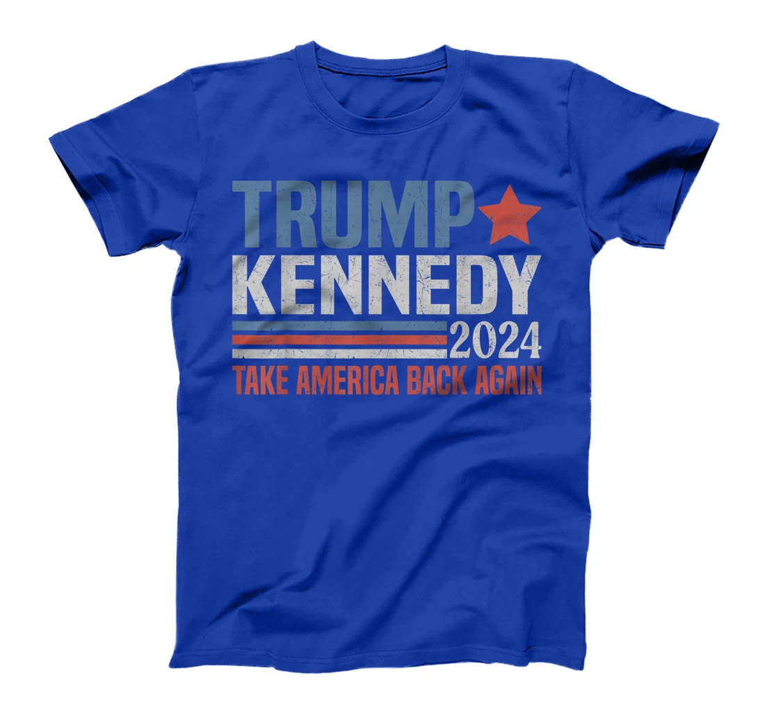 Trump Kennedy Take America Back Again Reto T-Shirt