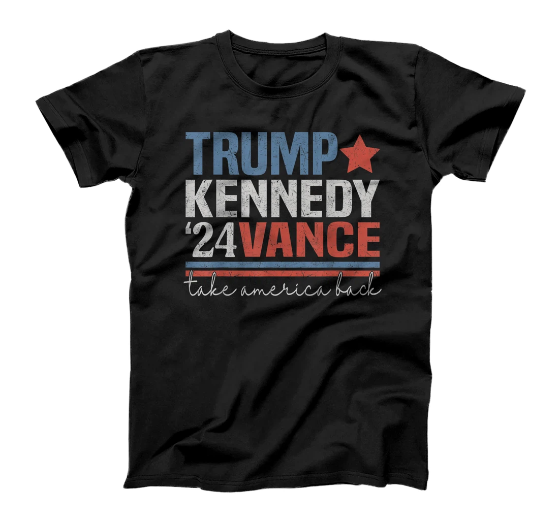 Trump Vance Kennedy Take America Back Again Retro T-Shirt