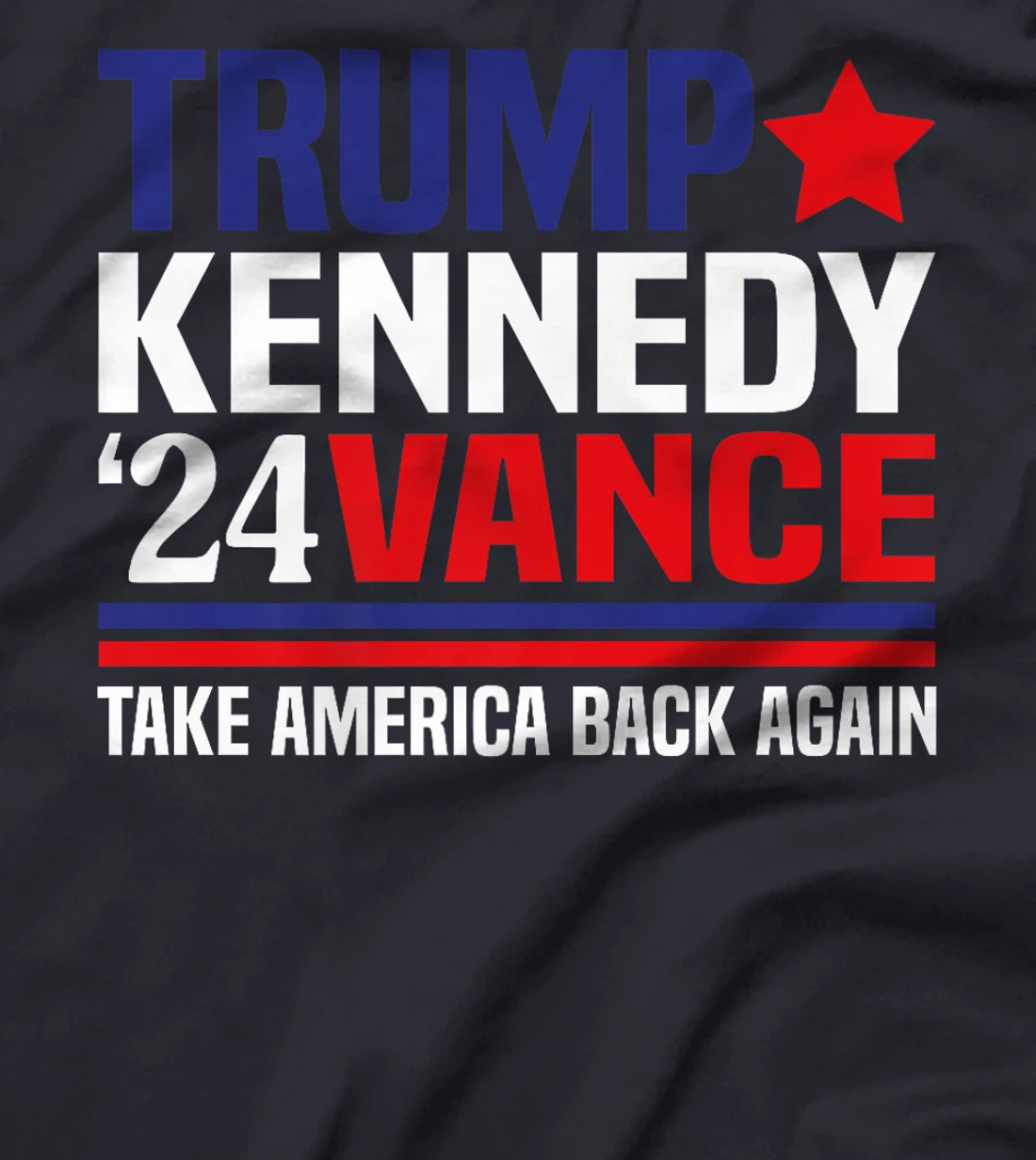 Trump Vance Kennedy Take America Back Again Premium T-Shirt