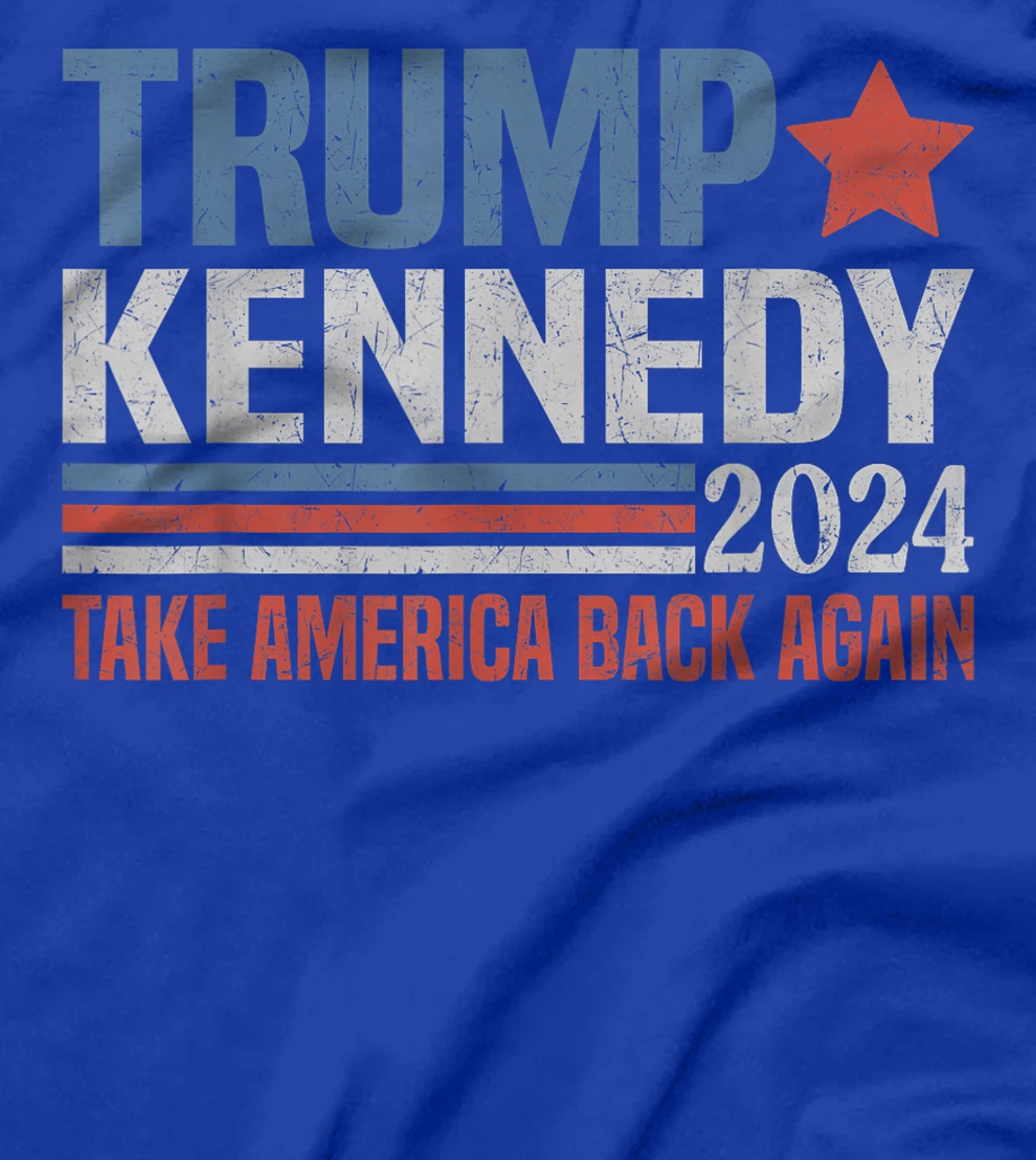 Trump Kennedy Take America Back Again Reto T-Shirt