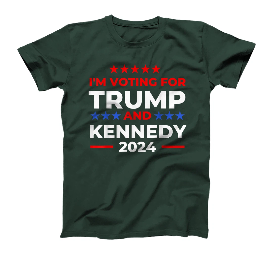 I'm voting for Trump and Kennedy President 2024 Election Fun T-Shirt