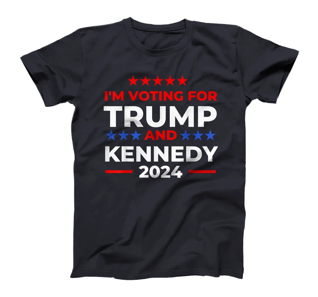 I'm voting for Trump and Kennedy President 2024 Election Fun T-Shirt