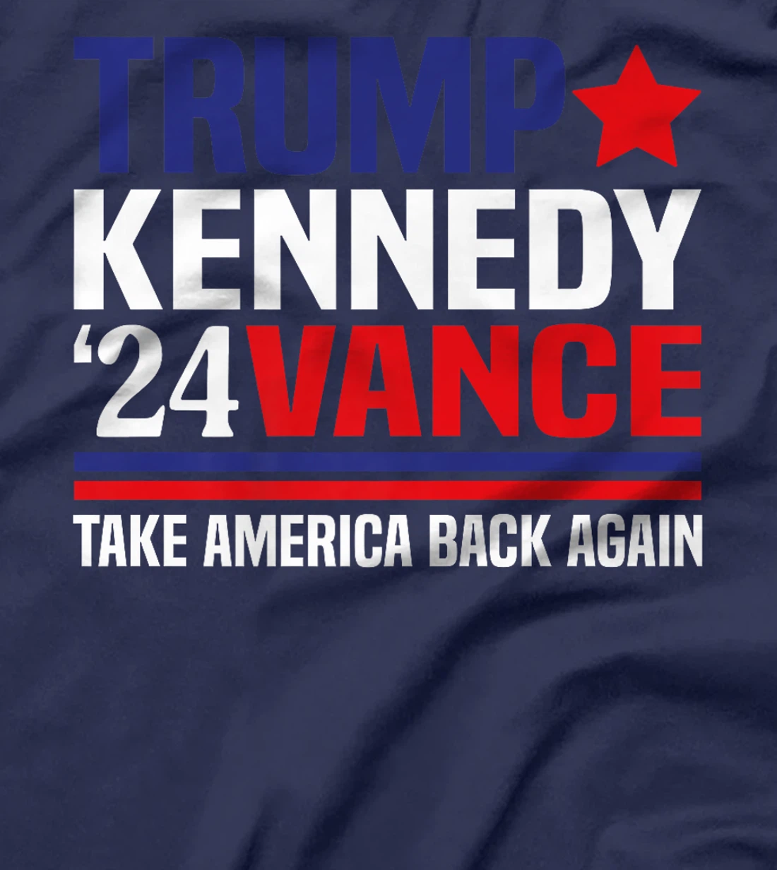 Trump Vance Kennedy Take America Back Again Premium T-Shirt