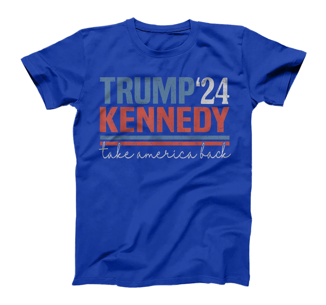 Trump Kennedy Take America Back Again Retro T-Shirt