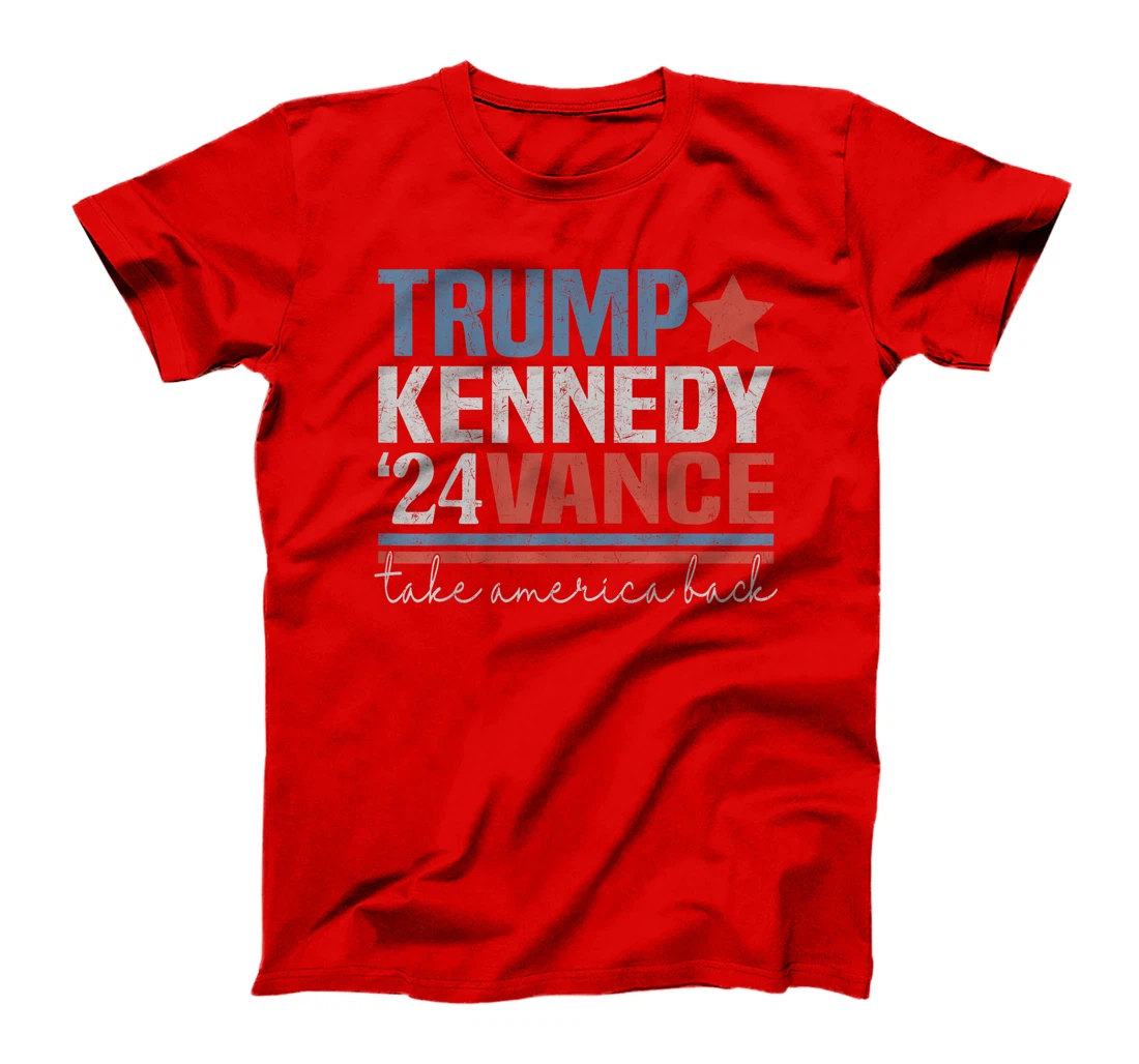 Trump Vance Kennedy Take America Back Again Retro T-Shirt