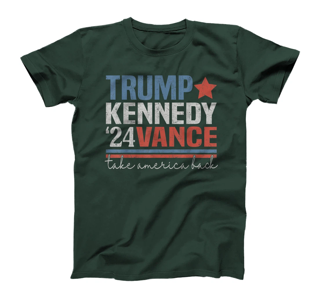 Trump Vance Kennedy Take America Back Again Retro T-Shirt