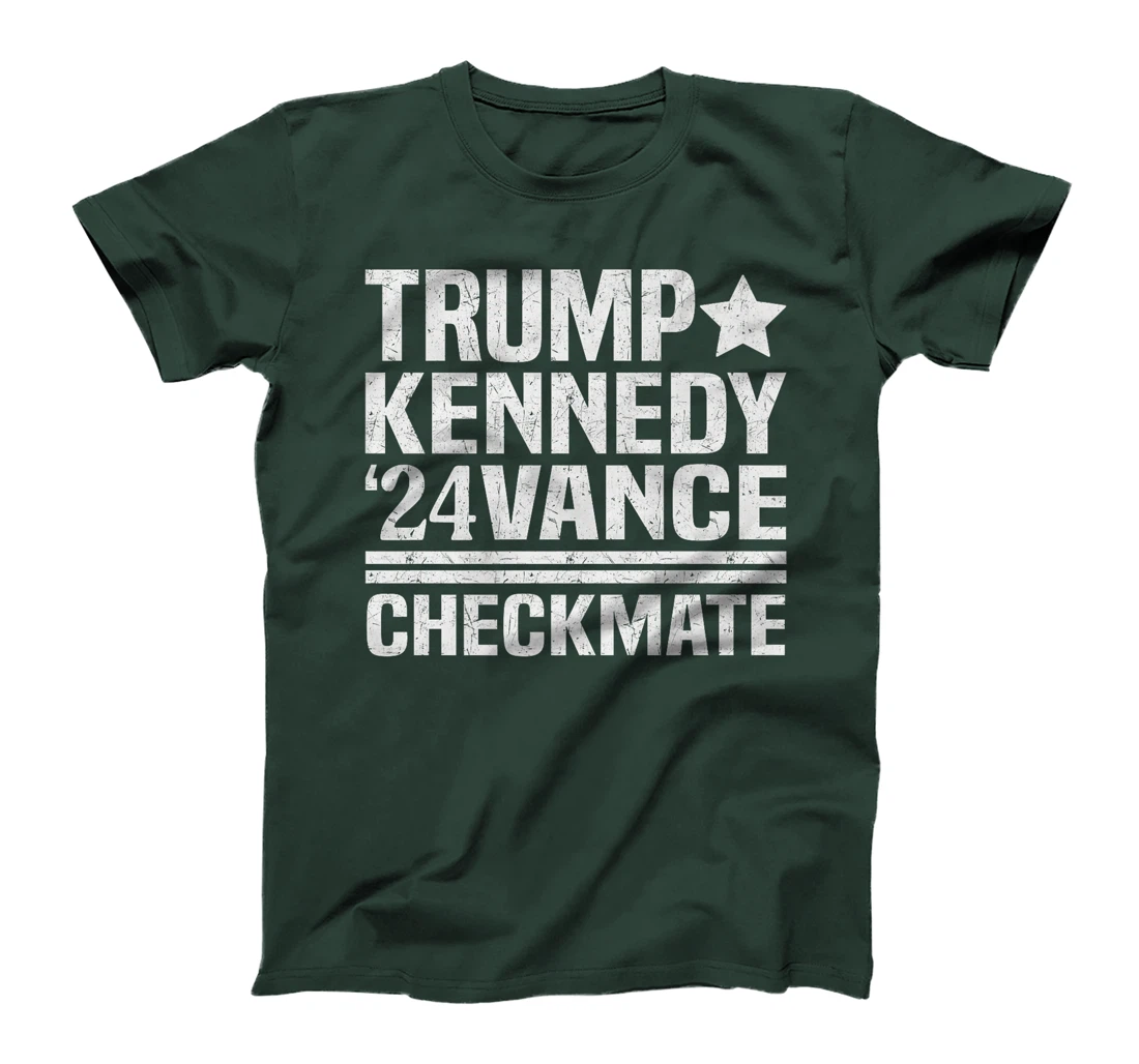 Trump Vance Kennedy Checkmate 2024 Election Republican Premium T-Shirt