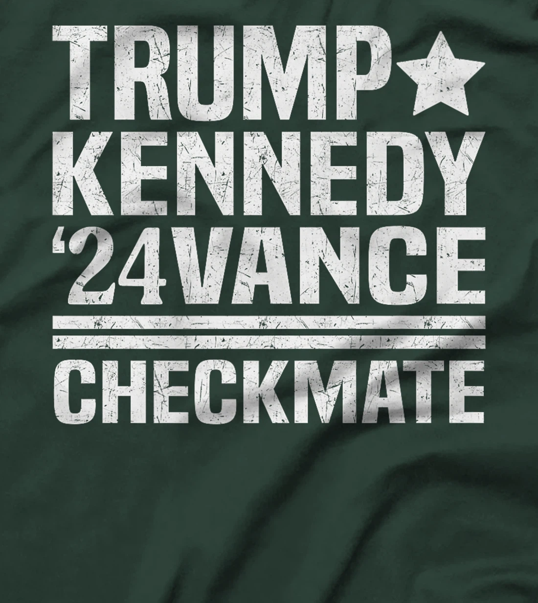 Trump Vance Kennedy Checkmate 2024 Election Republican Premium T-Shirt