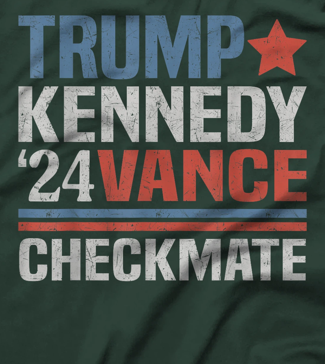 Trump Vance Kennedy Checkmate 2024 Election Republican T-Shirt