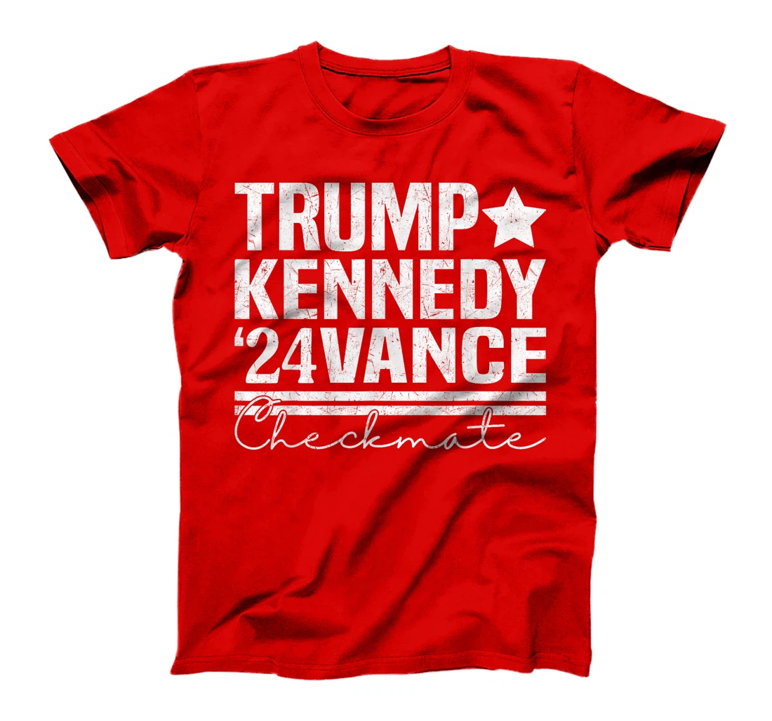 Womens Trump Vance Kennedy Checkmate 2024 Election Republican T-Shirt