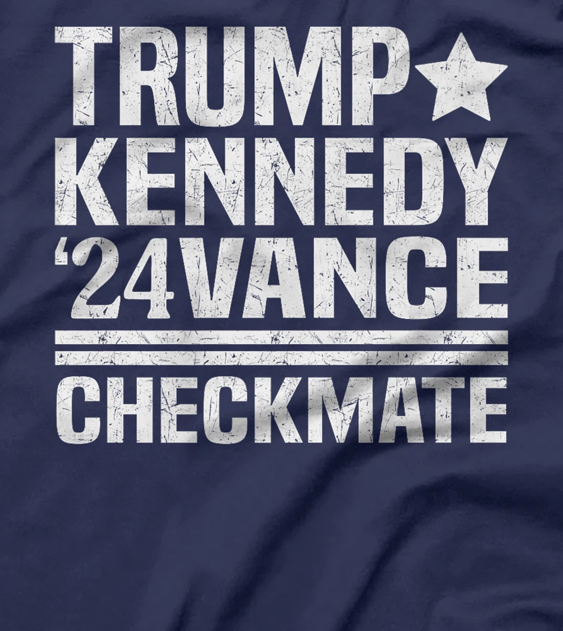 Trump Vance Kennedy Checkmate 2024 Election Republican Premium T-Shirt
