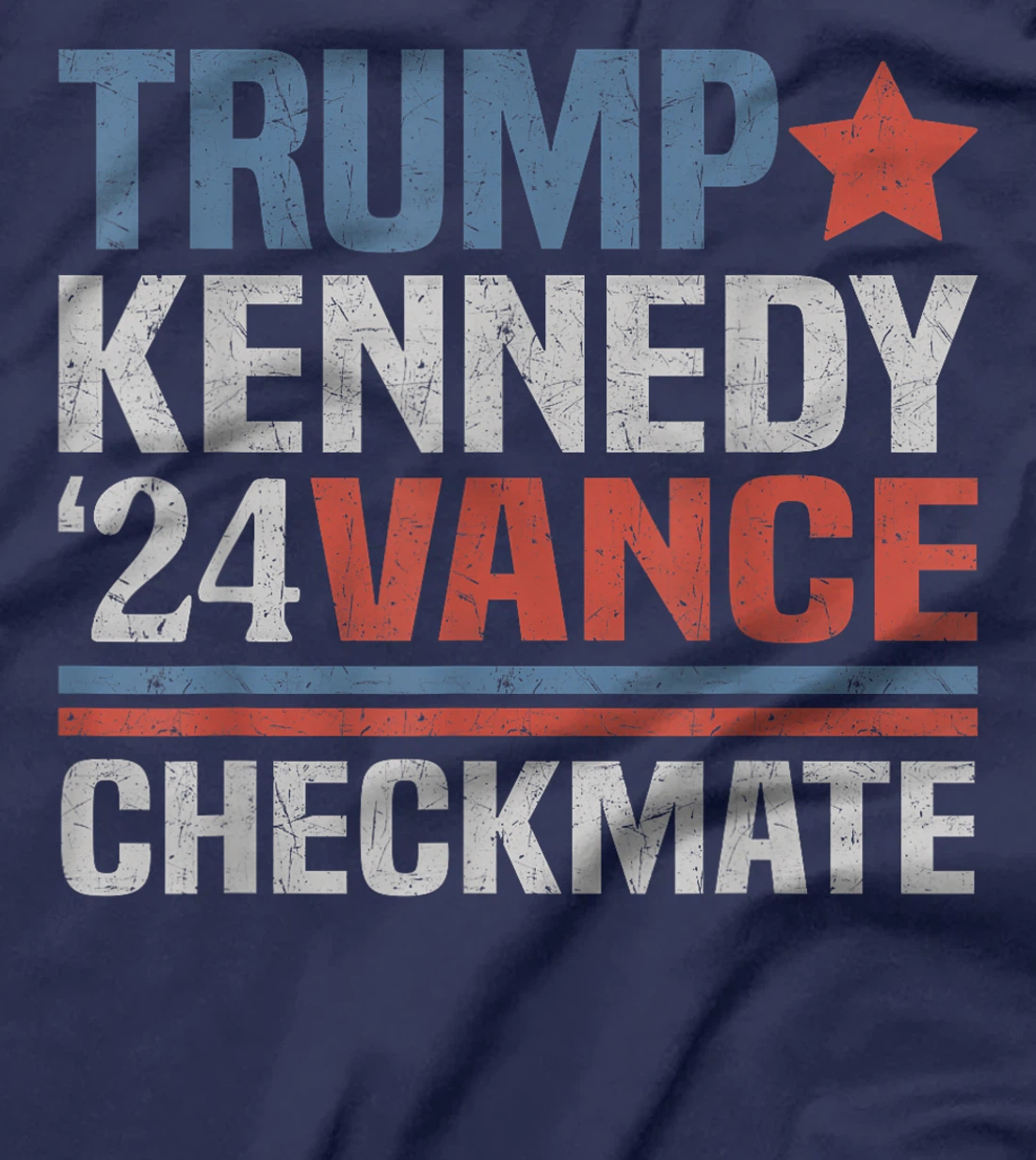 Trump Vance Kennedy Checkmate 2024 Election Republican T-Shirt