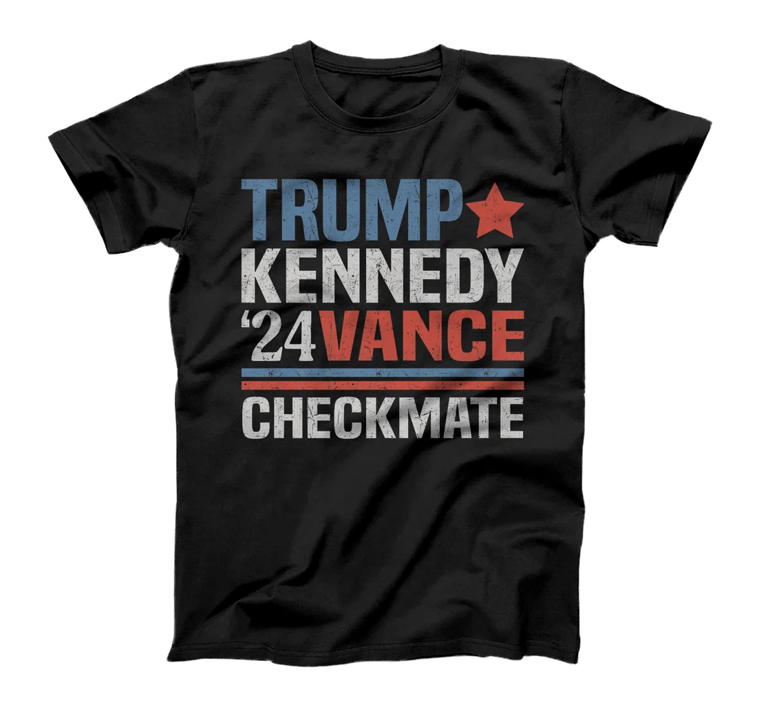 Trump Vance Kennedy Checkmate 2024 Election Republican Premium T-Shirt