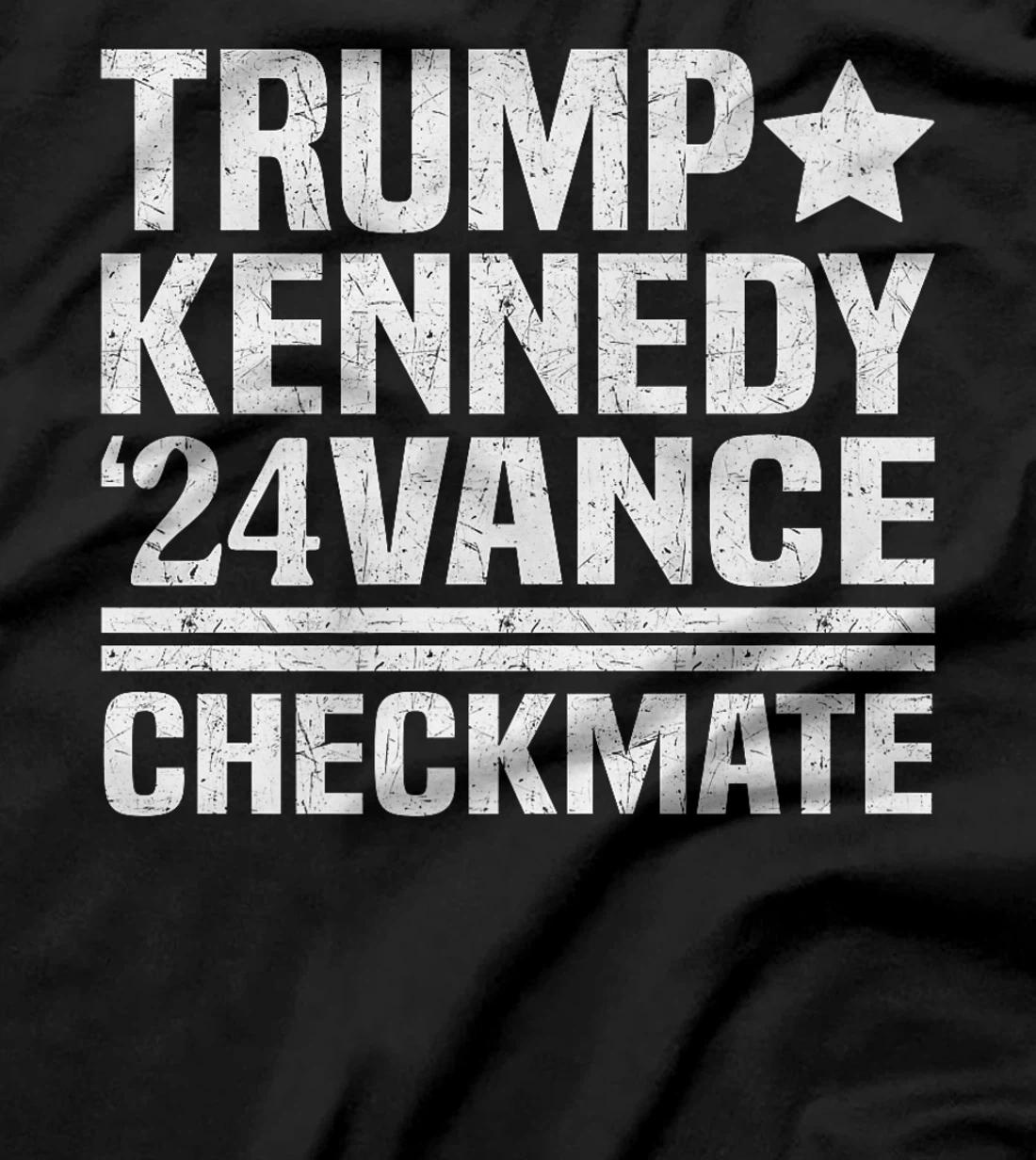 Trump Vance Kennedy Checkmate 2024 Election Republican Premium T-Shirt