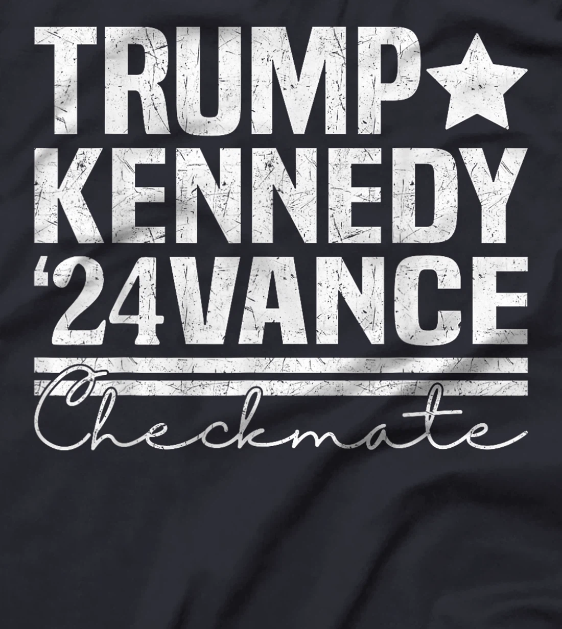 Trump Vance Kennedy Checkmate 2024 Election Republican T-Shirt