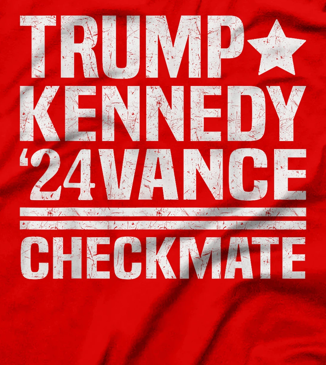 Trump Vance Kennedy Checkmate 2024 Election Republican T-Shirt
