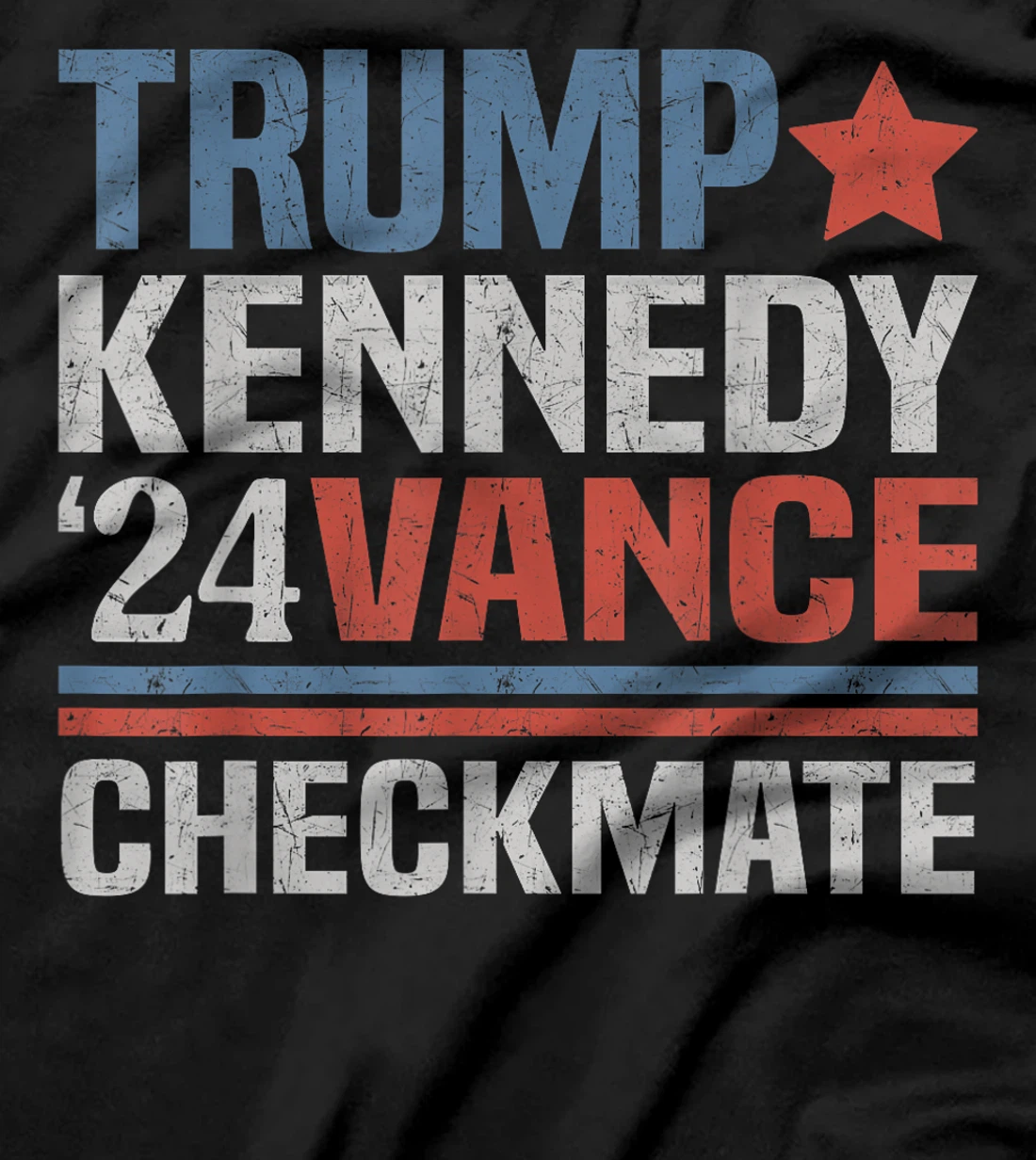 Trump Vance Kennedy Checkmate 2024 Election Republican T-Shirt