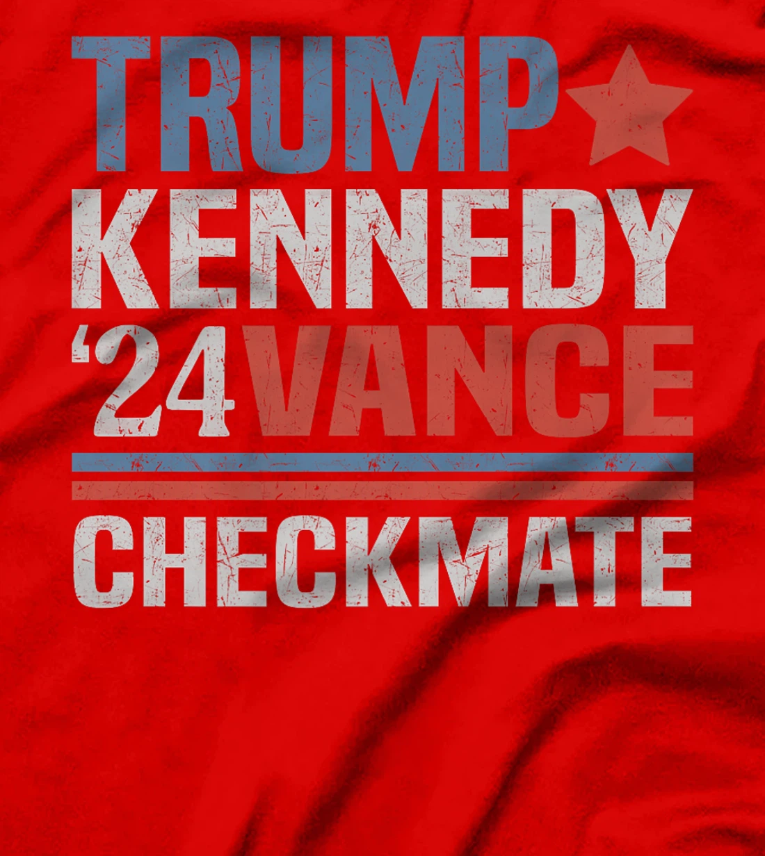 Trump Vance Kennedy Checkmate 2024 Election Republican Premium T-Shirt