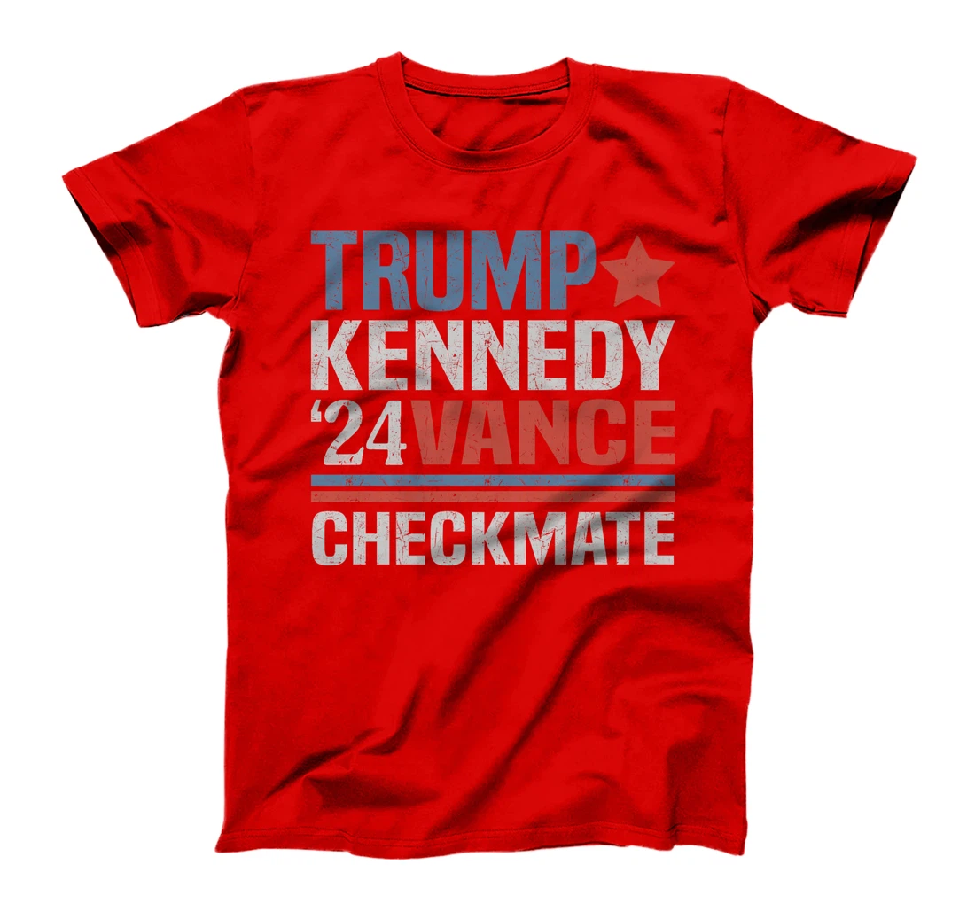 Trump Vance Kennedy Checkmate 2024 Election Republican Premium T-Shirt