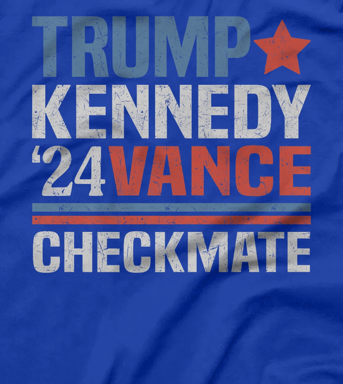 Trump Vance Kennedy Checkmate 2024 Election Republican Premium T-Shirt