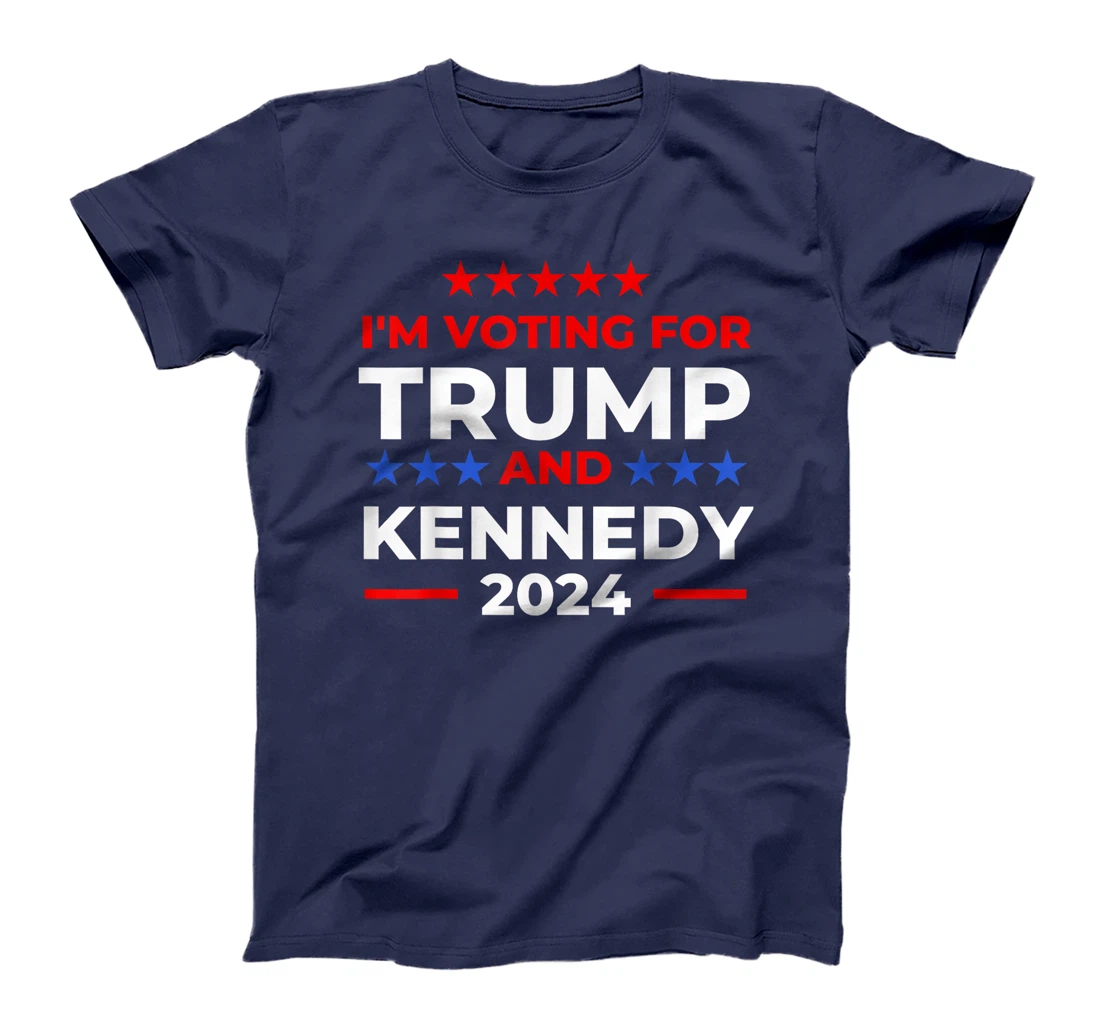 I'm voting for Trump and Kennedy President 2024 Election Fun T-Shirt