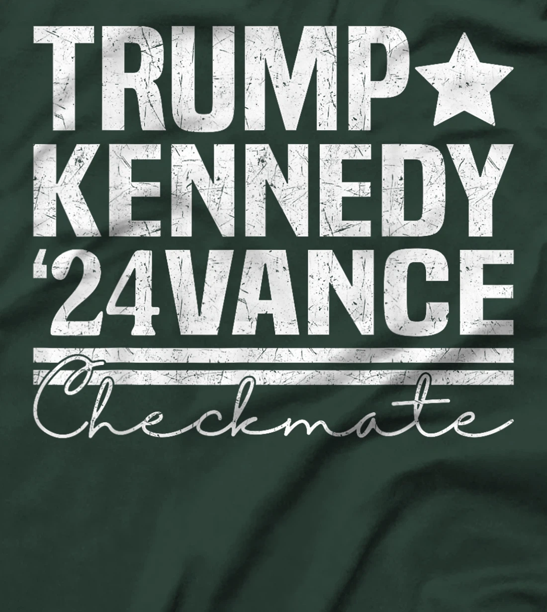 Trump Vance Kennedy Checkmate 2024 Election Republican T-Shirt
