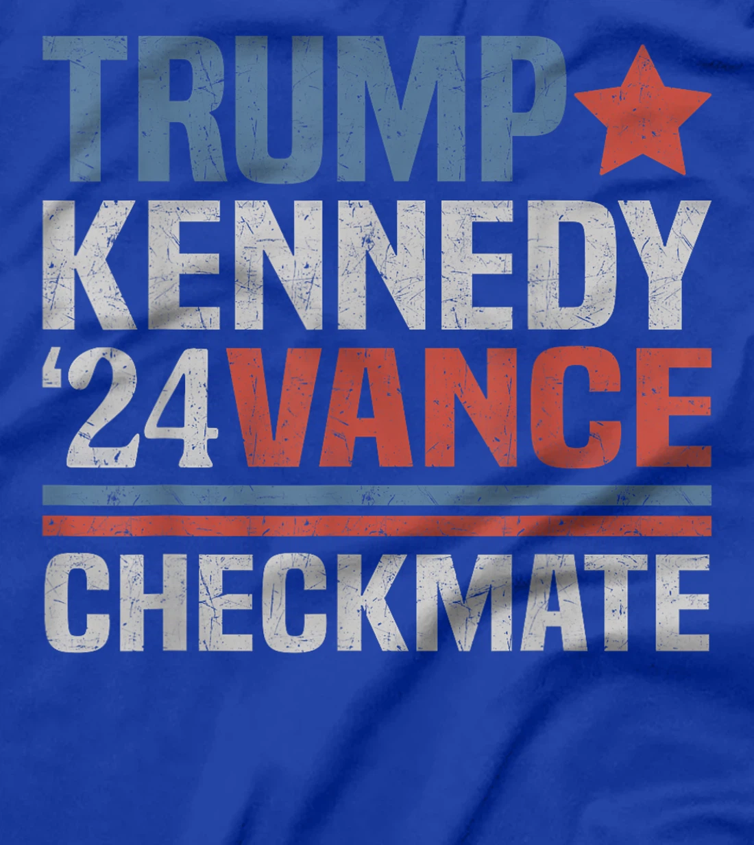 Trump Vance Kennedy Checkmate 2024 Election Republican T-Shirt